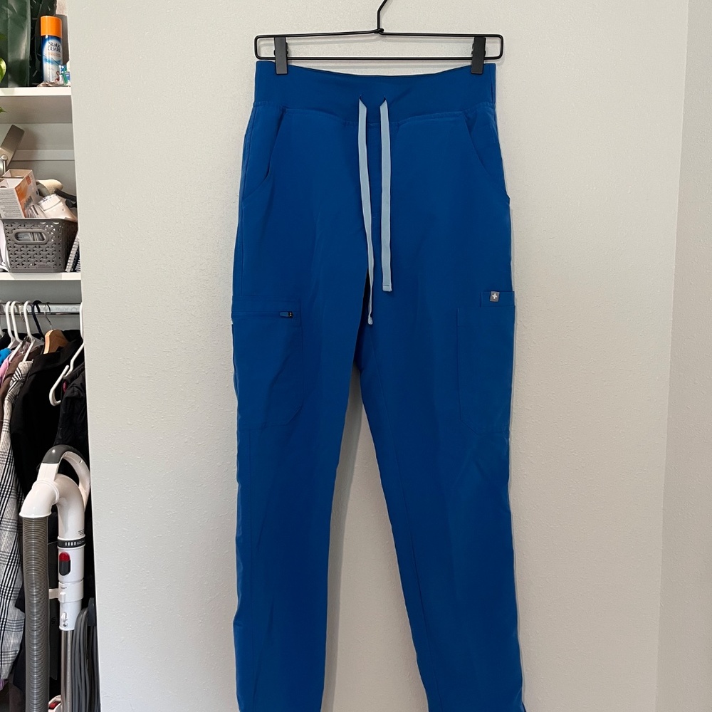 Figs High Waisted Yola Skinny Scrub Pants